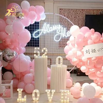 China Customization LED Neon Sign Billboards Custom Business Activities Outdoor Decorative Romantic Wedding Neon Lights for sale