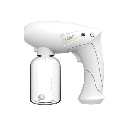 China Disinfect Handheld Rechargeable Cordless Nano Vapor Gun Electric Nano Disinfection Spray Gun for sale