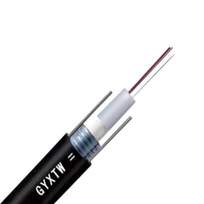 China Outdoor Construction Fiber Optic Cable 4/6/8/12/24/48/96 Cores GYXTW GYTS GYTA for sale