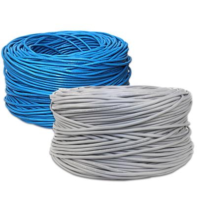 China Networking 4pair 23awg 500Mhz PVC or LSZH or PE Jacket Network Cable LAN Cable FTP SFTP UTP CAT5 Indoor Cable for sale