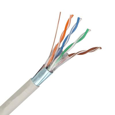 China Networking 4pair 23awg 500Mhz PVC or LSZH or PE Jacket Network Cable LAN Cable FTP SFTP UTP CAT5 Indoor Cable for sale