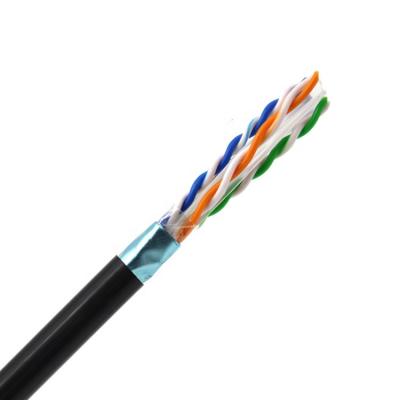 China Networking 4pair 23awg 500Mhz PVC or LSZH or PE Jacket Network Cable LAN Cable FTP SFTP UTP CAT5 Indoor Cable for sale