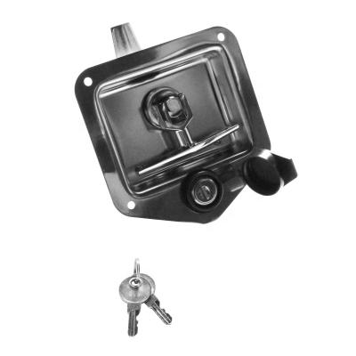 China Stainless Steel Truck Tool Box Door Lock T-Handle Lock With Keys Fit For RV Camper Truck for sale