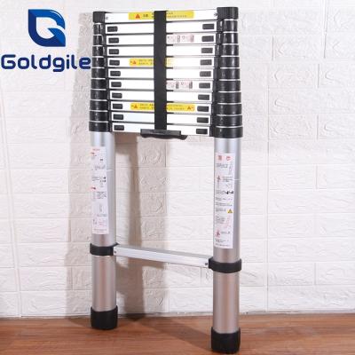 China Goldgile Folding Ladders Most Popular Cheap Telescopic Ladder 12ft 3.5M Ladder for sale