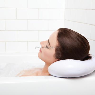 China Superior Comfort Sustainable Bath Pillow For Your Head And Neck PU for sale