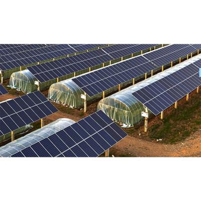 China Multi-Span Greenhouses Solar Heating Price Long Lifespan Greenhouse Glass Greenhouse for sale