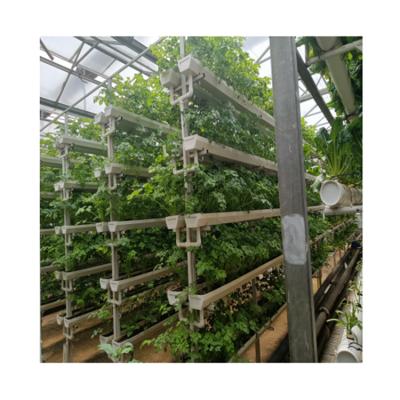 China Energy Saving Greenhouse Indoors Vertical Hydroponics System Soilless Cultivation Hydroponics System for sale