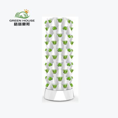 China Easy Growing Hydroponic Indoor Growing System Pineapple Vertical Tower For Strawberry And Vegetable Plant for sale