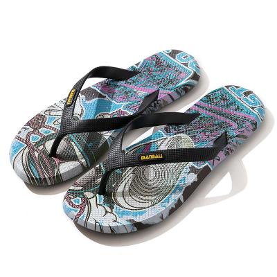 China New Style Wear Resistant Wholesale Mens Eva Flip Flops Slippers for sale