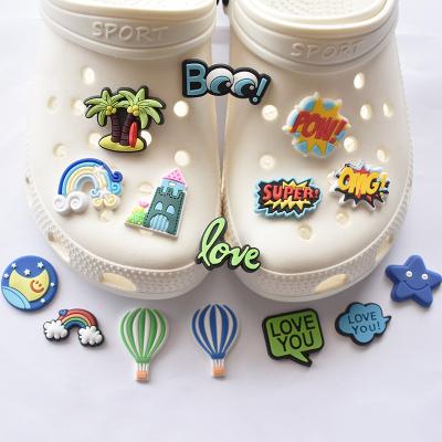 China Drag Charm 2022 New Wholesale PVC Drag Charm With Garden Shoes And Various Styles Of Drag Accessories for sale