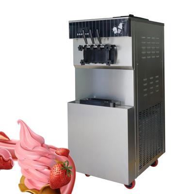 China Food truck used best commercial serve automatic soft ice cream vending machine for sale