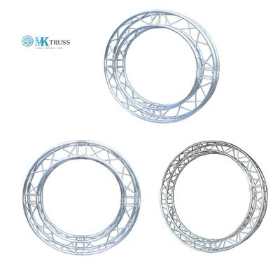 China Outdoor Indoor Modular 290mm 3m Quarter Circle Arc Round Concert Aluminum Lighting Truss Section For Event for sale