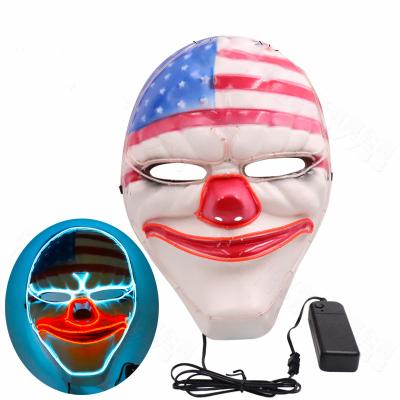 China Hot Selling Led Mask Party Mask New Style Light Up Mask Kids Luminous Cheap Funny Favorite Carnival Masks for sale