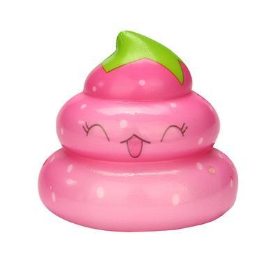 China Fashionable Exquisite Fun Crazy Poo Sniffed Squishy Charm 7cm Kid Slow Rising High Quality Toy for sale