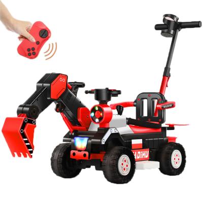 China Ride On Cars From Toy Factory Wholesale Rc Excavator Toy New Style Kids Electronic Toy Cars High Quality For Children To Drive for sale