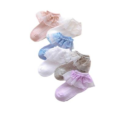 China Chinese Factory Newborn Socks Breathable For Baby Toddler Sock Custom Kids Lace Up Newborn Socks Baby Accessories for sale