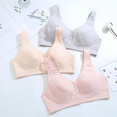 China Factory sale breathable high quality plus size women's cotton bras large size women's ladies underwear wholesale bra for sale