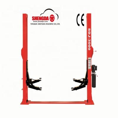 China Car Repair Shop Mechanical Electric Hydraulic Car Lift SDJ-3000 for sale