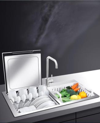 China Traditional Built-in Sink Dish Gasket Built-in SUS304 Built-in Sink Dishwasher Lavaplatos Digital Sink Dishwasher for sale