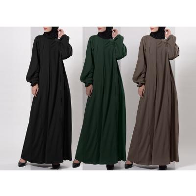 China 2021 Autumn Clothing Abaya Omen Long Robe Dubai Muslim Women's Muslim Dress S-5XL for sale