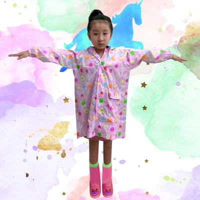 China Custom Kids Luminous Colorful Raincoat Cute Raincoat Windproof Raincoat For Kids for sale