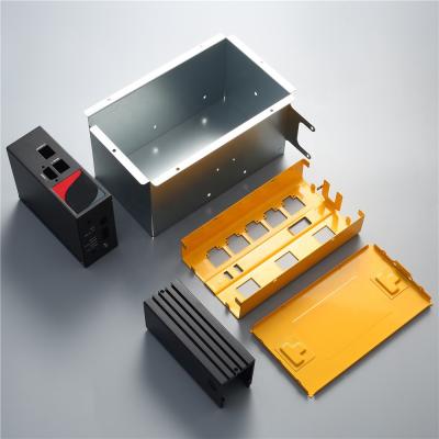 China No Burrs Sheet Metal Case Box Lid Enclosure Custom Chassis Shell Housing Parts Stamping for sale