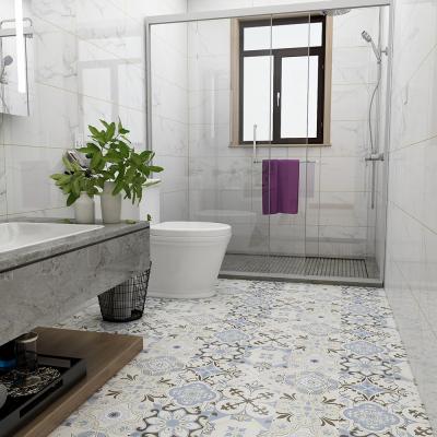 China Modern Glazed Metallic Tiles Relax Circumstance Non-Slip Bathroom Ceramic Flooring Decorate Moroccan Tile for sale