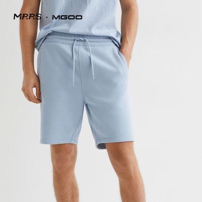 China Custom Anti-Wrinkle MRRS MGOO Mens Summer Sweat Shorts Loose Double Layer Running Bag Fitness Men's Gym Sport Short for sale