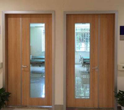 China Fire Protection Hospital Medical Door With Fire-Rated And Soundproof Efficiency for sale