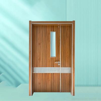 China Fire Protection China Customized Hotel Residence Medical Wood Fire Education Rated Door for sale