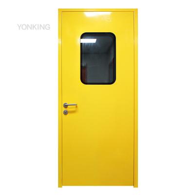 China Stainless Steel Multiple Manual Swing Fire Protection Color Hospital Airtight Door for Ward Cleaning Room Offices for sale