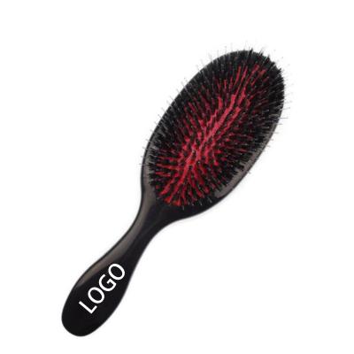 China China Wholesale Cushion Hair Extension Brush Professional Black Flexible Hair Brush for sale