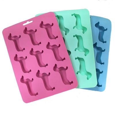 China Amazon Animal Spheres Viable Hot Selling Custom Made Silicone Ice Cube Tray for sale