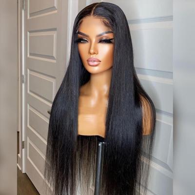 China Cheap Body Wave Wigs With Lowest Price 100% Virgin Hair 13*4 Lace Front Wig Hd 13X6 Lace Frontal Wig for sale