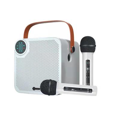 China Handheld Wireless Changing Microphone SIMEIYUE MICGEEK B10 Sound Card Portable Voice Microphone Karaoke Speaker With Dual Microphone for sale