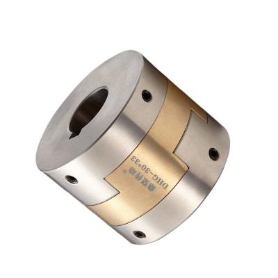 China DHG Factory High Quality Stainless Steel Shaft Coupling Servo Motor Oldham Coupling for sale