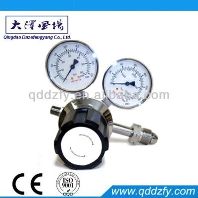 China Full Brass Gas Regulator High Pressure Nitrogen for sale