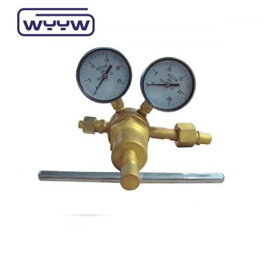 China Liquid Nitrogen Pressure Regulator with Flow Meter YQD-10 for sale