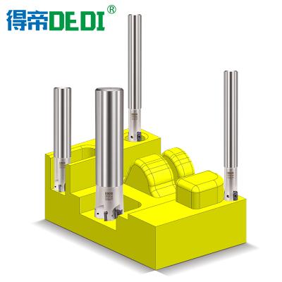 China CNC Milling Cutter Bar Feedrate Double Sided High Edge CNC EXN03-C32-33-150L-5T EXN03 Milling Cutter Bar Inserts LNMU0303ZER for sale