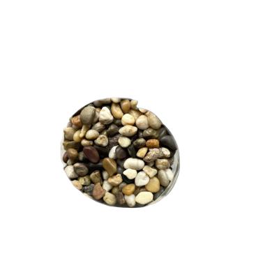 China Japanese mixed color polished river rocks for garden decoration for sale