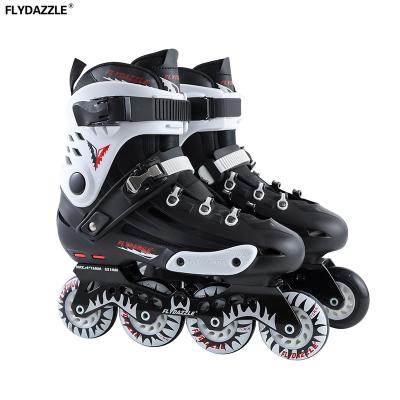 China Sandwich mesh fabric + EVA + BK fabric frames van shoes skate stripe line rolls ultra detachable stree built-in skates for shoes for sale