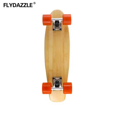 China Bamboo+Maple+Aluminum+PU Tech Price Platform Finger Power Skateboard Bamboo Fish Skateboard Puente Skateboard Ramp for sale