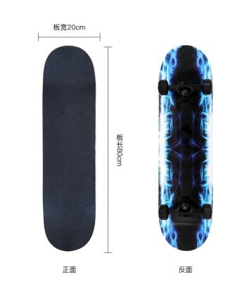 China Hot Selling High Quality Youth And Most Popular Maple Russian Skateboard for sale