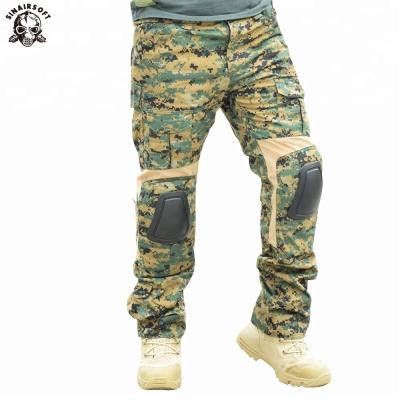 China Sale Anti-pilling Pants Tactical Casual Military Paintball Hunting Clothes With Knee Pads Outdoor Airsoft CS Increasing Army Combat Pants for sale