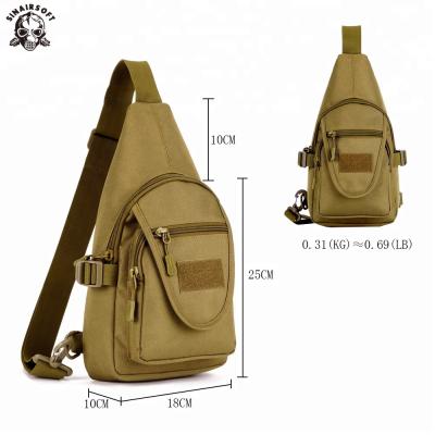 China Tactical Rucksack Men Sling Chest Backpack Messenger Molle Assault Climbing Shoulder Bags for sale