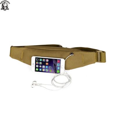 China Water Proof Mens Sports Belt Waist Pouch Running Bag Jogging Sling Tactical Chest Fanny Pack for sale