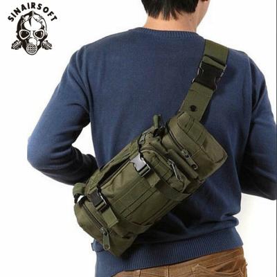 China Outdoor Activities Hiking Pocket Military Tactical Pack Waist Bag Shoulder MOLLE Outdoor Camping Bag for sale