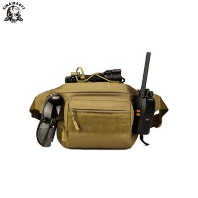 China Camouflage Waterproof Hip Belt Military Fanny Pack Tactical Pack Hiking Waist Climbing Bag for sale