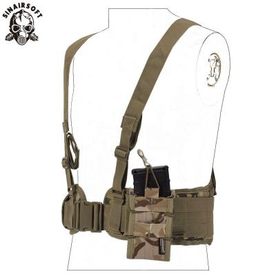 China Outdoor Sport Travel Increasing Camping Tactical Support Belt With Airsoft Molle X-Shape Free Combat Padded Suspender Straps Belt for sale