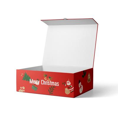 China Recycled Materials Custom Printing Rigid Collapsible Packaging Magnetic Paper Box Luxury Gift Cardboard Box Gift Box for sale